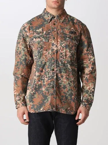 Camicia S-ROOW-BIG-PAT Diesel in denim (57301775)