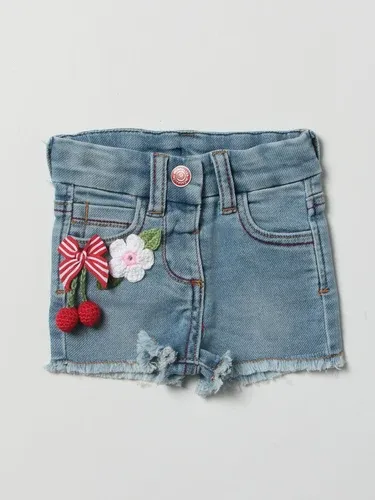 Pantaloncini MONNALISA Bambino colore Denim (57302048)