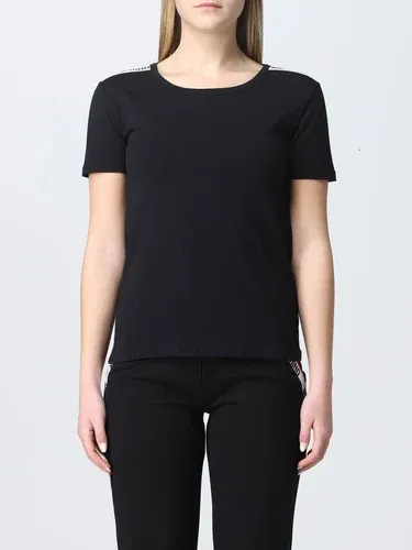 T-shirt Moschino Underwear in cotone con logo (57302318)