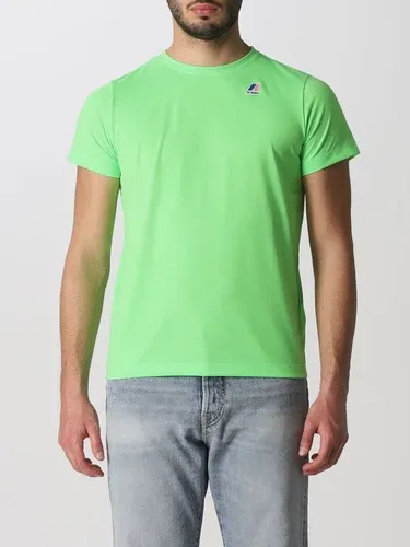 T-shirt K-way in cotone con logo (57302631)