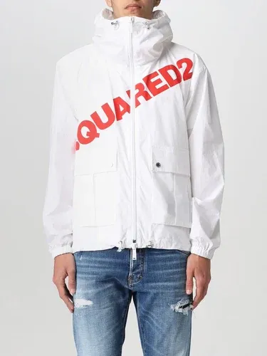 Giacca di nylon Dsquared2 con big logo (57399059)