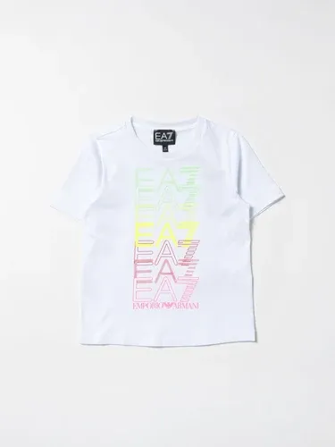 T-shirt EA7 in cotone con stampa logo (57399087)