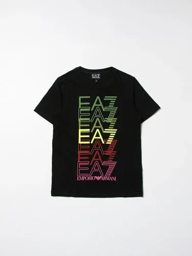 T-shirt EA7 in cotone con stampa logo (57399088)