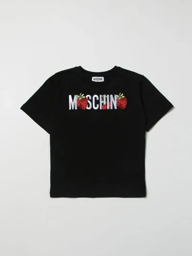 T-shirt Moschino Kid con logo e fragole (57399421)