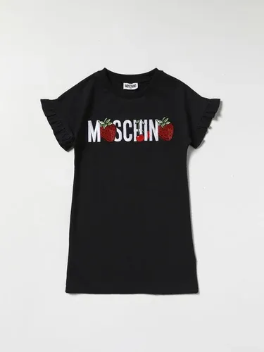 Abito Moschino Kid con logo fragola (57399425)