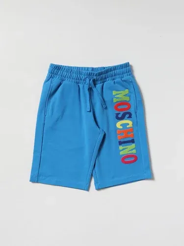 Pantaloncino MOSCHINO KID Bambino colore Azzurro (57399414)