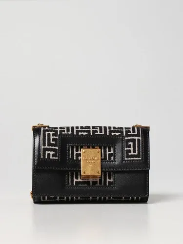 Borsa 1945 Balmain in tessuto monogram e pelle (57399564)