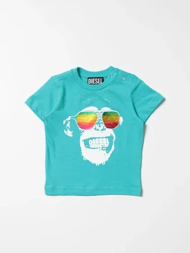 T-shirt Diesel in cotone con stampa grafica (57400026)
