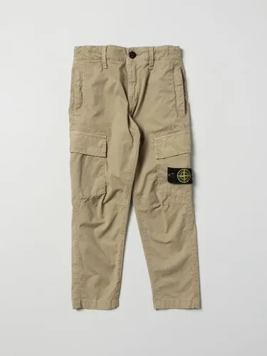 Pantalone STONE ISLAND JUNIOR Bambino colore Beige (57400444) Pantalone STONE ISLAND JUNIOR Bambino colore Beige (57400444)