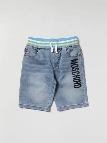 Pantaloncino MOSCHINO KID Bambino colore Blue (57400528)