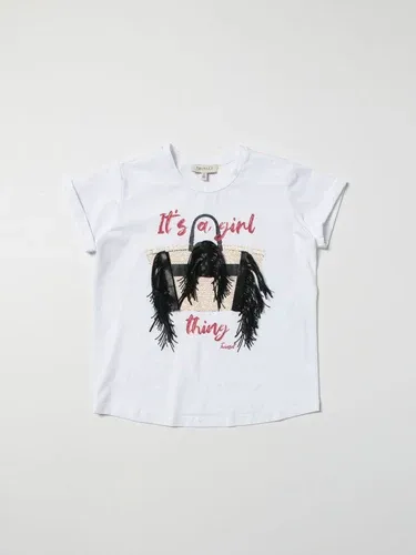 T-shirt Twinset in cotone con stampa grafica (57400581)
