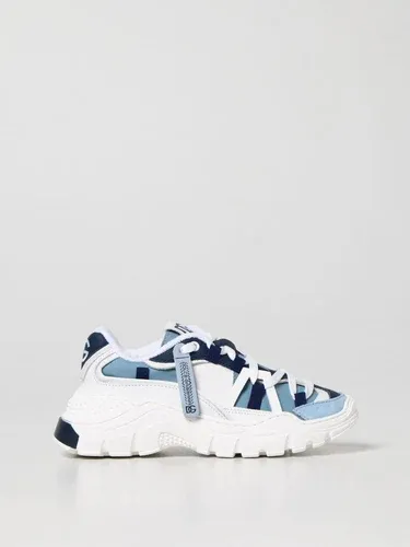 Sneakers Dolce & Gabbana in nylon e camoscio (57421674)