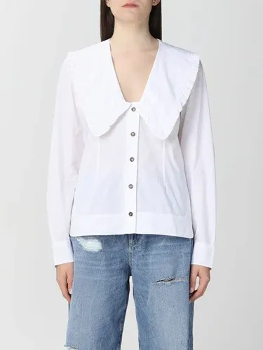 Camicia Ganni in cotone organico (57421811)
