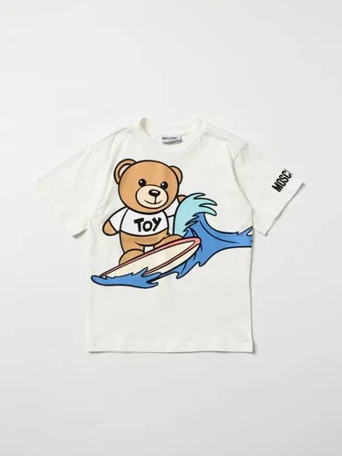 T-shirt Moschino Kid con stampa Teddy (106215745)