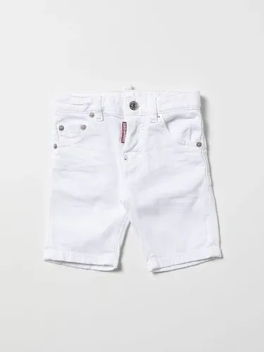 Pantaloncino DSQUARED2 JUNIOR Bambino colore Bianco (57422129) Pantaloncino DSQUARED2 JUNIOR Bambino colore Bianco (57422129)