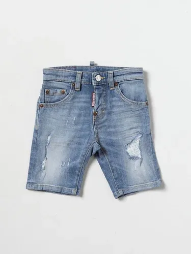 Pantaloncino DSQUARED2 JUNIOR Bambino colore Denim (57422227) Pantaloncino DSQUARED2 JUNIOR Bambino colore Denim (57422227)