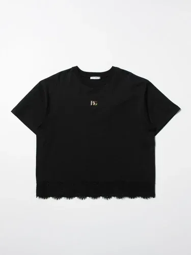 T-shirt basic Dolce & Gabbana con logo DG (57422385)