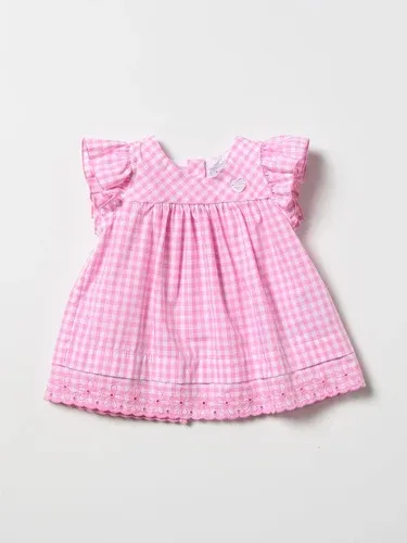 Abito Monnalisa in cotone a quadri (57422366) Abito Monnalisa in cotone a quadri (57422366)