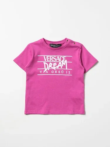 Young Versace T-shirt Versace Young in cotone con stampa dream (57422395) Young Versace T-shirt Versace Young in cotone con stampa dream (57422395)