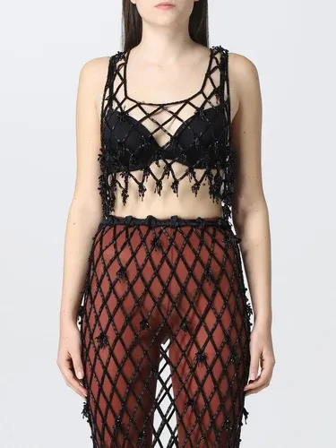 Top cropped Ganni in rete (57463028) Top cropped Ganni in rete (57463028)