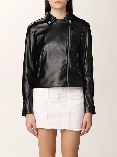 Giacca biker cropped Liu Jo in pelle sintetica (56314615)