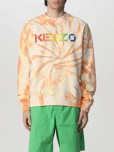 Felpa Kenzo in cotone con stampa tie dye (57463472)