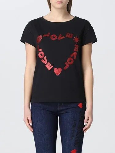 T-shirt Love Moschino in cotone con logo (57463674)