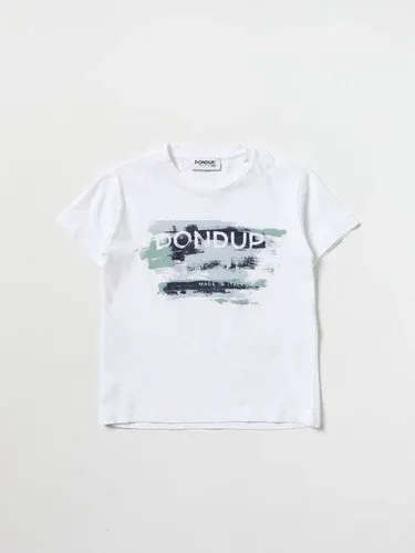 T-shirt Dondup in cotone con stampa logo (57463727)