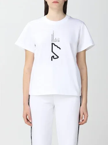 T-shirt Emporio Armani in cotone con ricamo aquila (57463763)