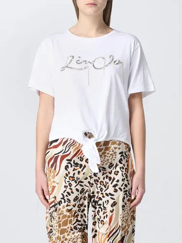 T-shirt Liu Jo con stampa grafica con strass (57463832)