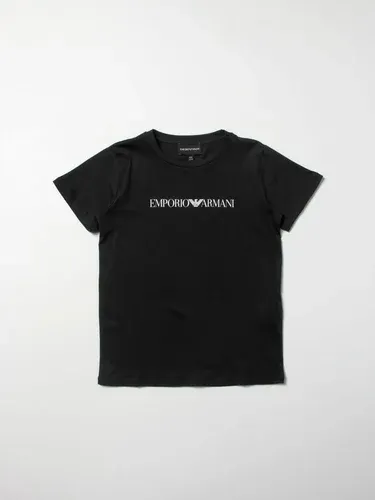 T-shirt Emporio Armani in cotone con logo aquila (57536670)