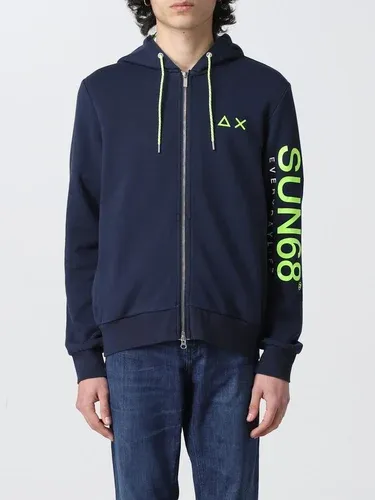 Felpa Sun 68 in cotone con logo (57537221)