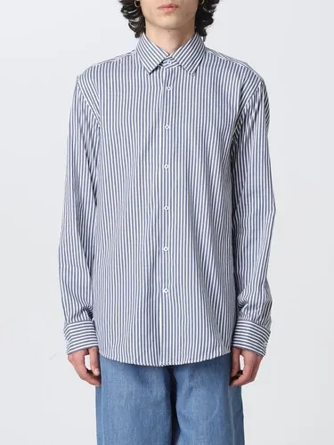 Camicia Boss in misto cotone a righe (57537233)