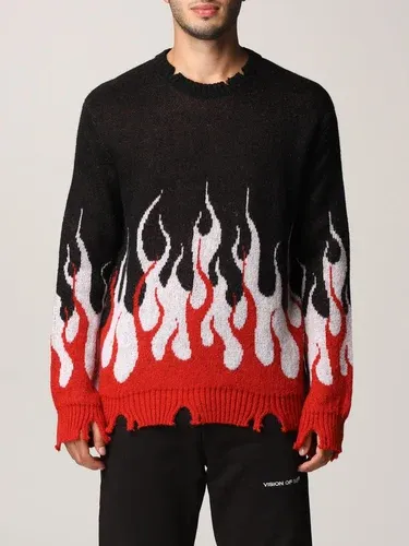 Maglia Vision of Super con fiamme (51553263)