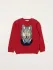 Maglia Siola con lupo in jacquard (57561266)