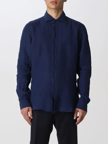 Camicia Fay in lino con logo (57561289) Camicia Fay in lino con logo (57561289)