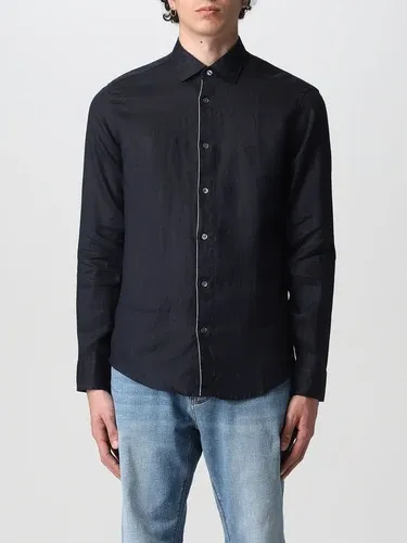 Camicia EMPORIO ARMANI Uomo colore Blue (57561292)