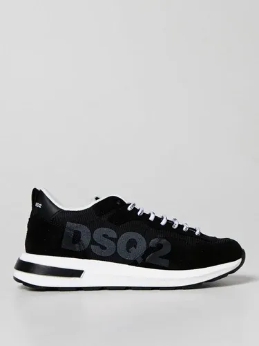 Sneakers Dsquared2 Junior in mesh e camoscio (57898658)