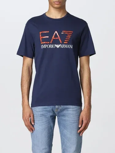 T-shirt Ea7 in cotone con logo (57421687) T-shirt Ea7 in cotone con logo (57421687)