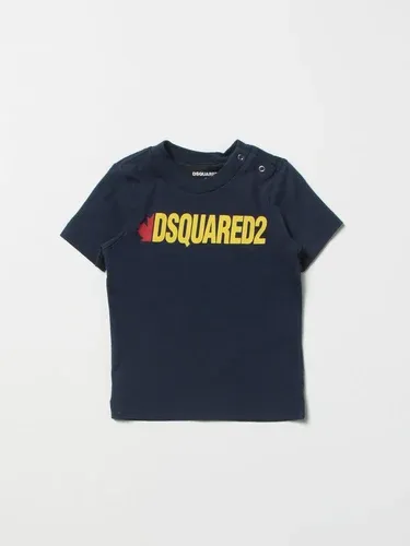 T-shirt Dsquared2 Junior in cotone con logo (57575993)