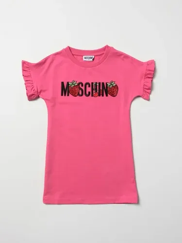 Abito Moschino Kid con logo fragola (57576016)