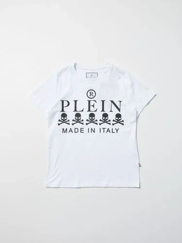 T-shirt Philipp Plein in cotone con stampa logo (57256061)