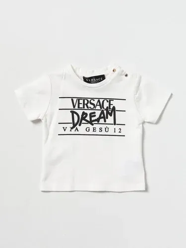 Young Versace T-shirt Versace Young in cotone con stampa dream (57576169) Young Versace T-shirt Versace Young in cotone con stampa dream (57576169)