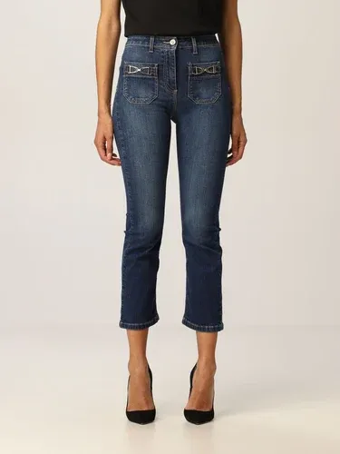 Jeans Elisabetta Franchi in denim di cotone stretch (57536510)