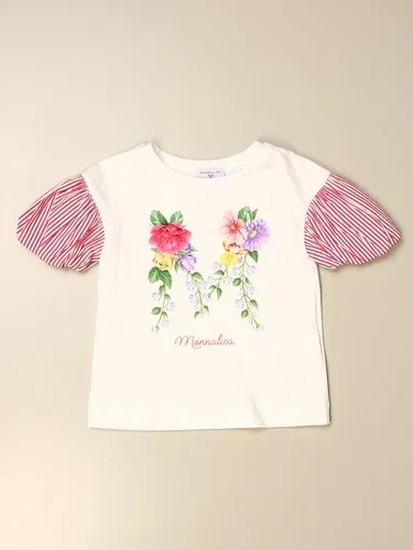 T-shirt Monnalisa con stampa floreale (57658648)