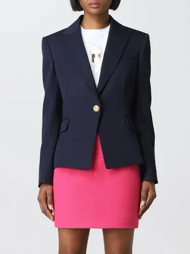 Blazer a monopetto Balmain in lana vergine (57658787)
