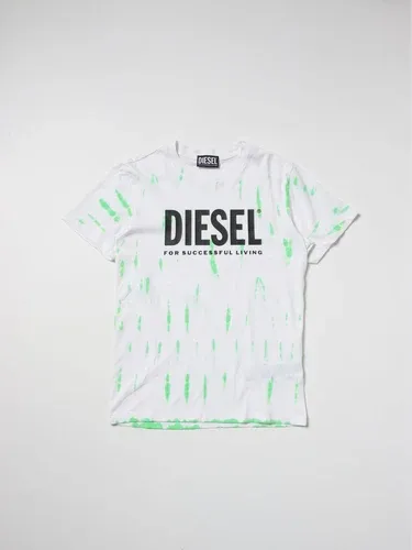T-shirt Diesel in cotone con logo (57658837)