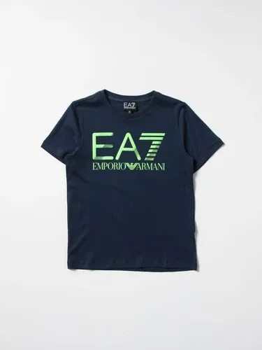 T-shirt EA7 in cotone con logo (57658866)