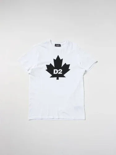 T-shirt Dsquared2 Junior in cotone con logo (57659203)