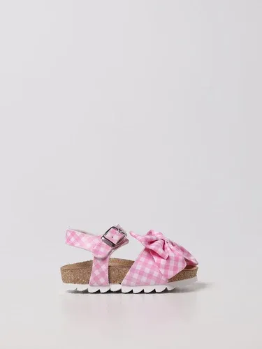 Sandalo Monnalisa con stampa Vichy (57659699)